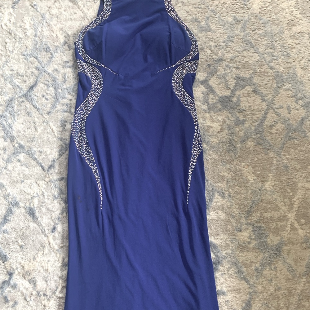 Fitted flair bottom gown